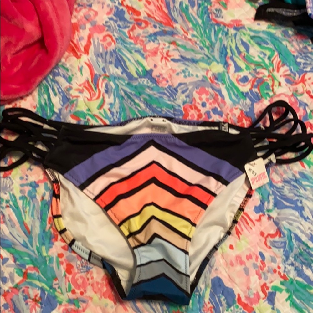 Pink swim bottoms